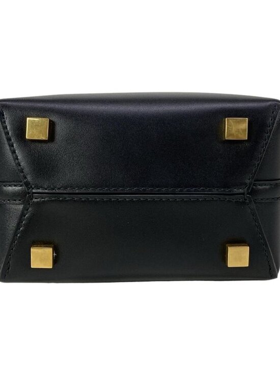 Saint Laurent Paris Handbag le 37 Mini Black Leather - Picture 5 of 16